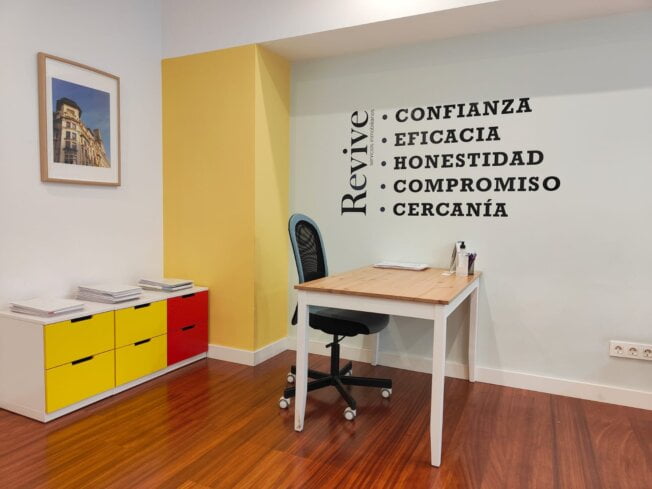Oficinas Revive inmobiliaria en Oviedo